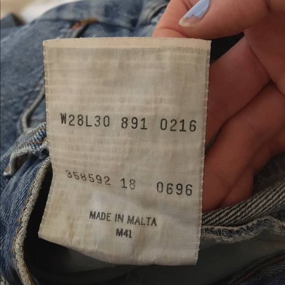 90's Vintage Levi's 891 Orange Tab Jeans - Picture 6 of 13